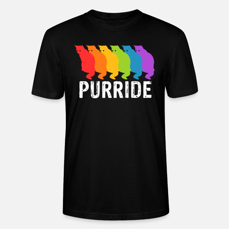 Gay Pride - Stanley/Stella Unisex Bio-T-Shirt CRAFTER - Schwarz