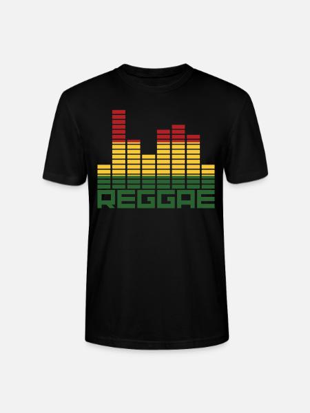 reggae - Stanley/Stella CRAFTER Unisex Organic T-Shirt - black