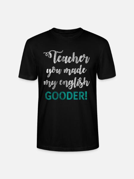 Professeur d'anglais langue étrangère - T-shirt bio CRAFTER Stanley Stella Unisexe - noir
