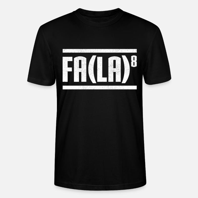 Fa La 8 Nerdy - T-shirt bio CRAFTER Stanley Stella Unisexe - noir