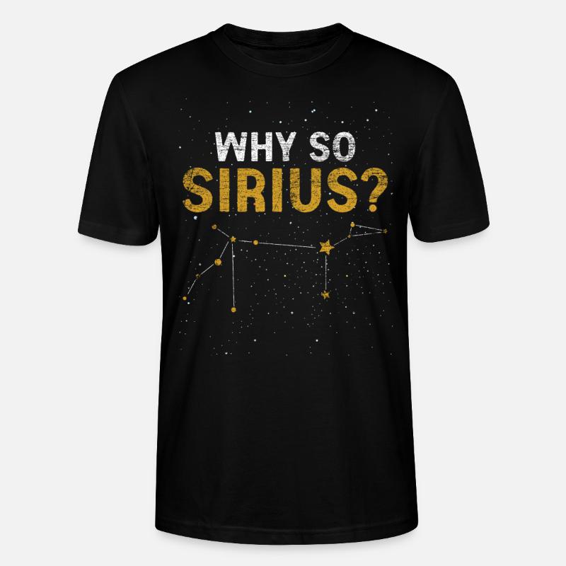 Astronomie Sternbild - Stanley/Stella Unisex Bio-T-Shirt CRAFTER - Schwarz
