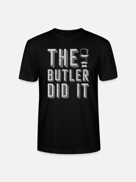 butler - Stanley/Stella CRAFTER Unisex Organic T-Shirt - black