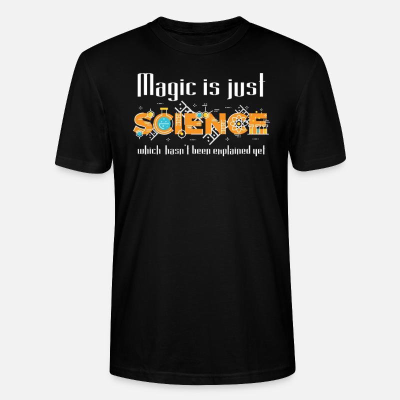 Wissenschaft - Stanley/Stella Unisex Bio-T-Shirt CRAFTER - Schwarz