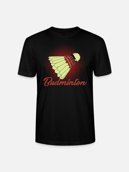 Badminton - Badminton - Stanley/Stella CRAFTER Unisex Organic T-Shirt - black