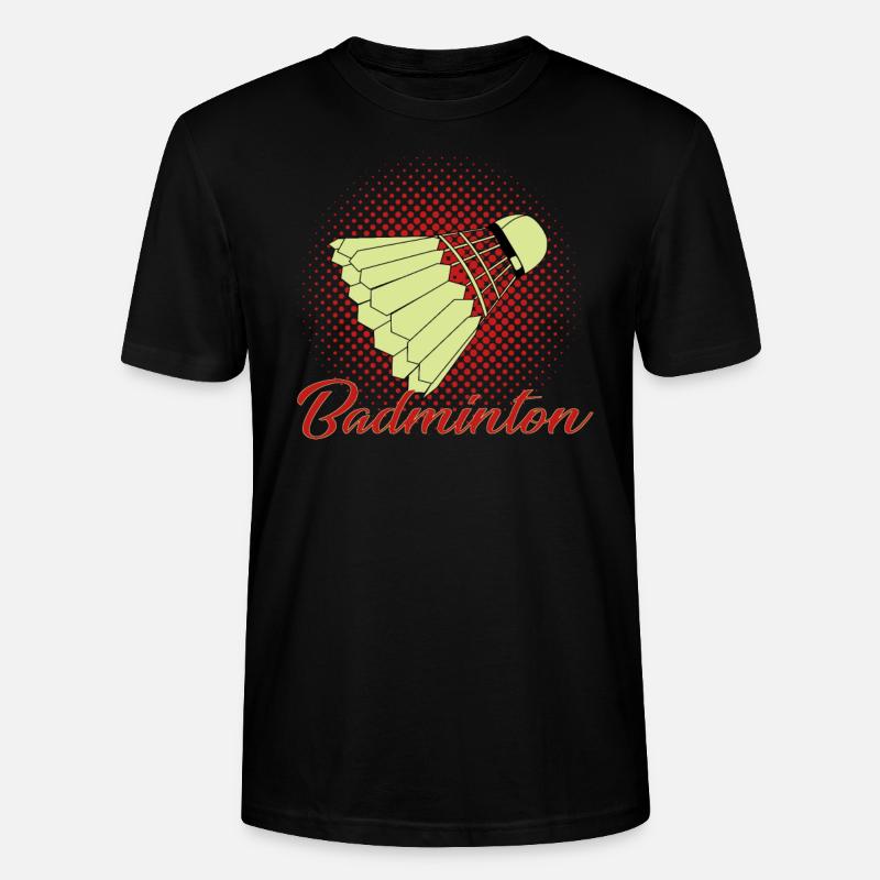 Badminton - Badminton - T-shirt bio CRAFTER Stanley Stella Unisexe - noir