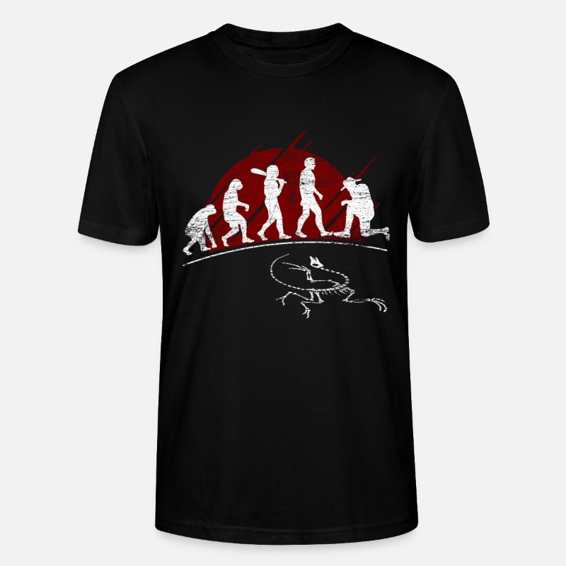Archäologie Evolution - Stanley/Stella Unisex Bio-T-Shirt CRAFTER - Schwarz