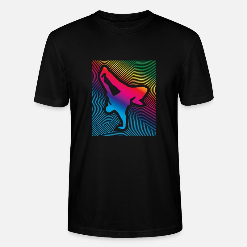 Breakdance Freeze - Stanley/Stella Unisex Bio-T-Shirt CRAFTER - Schwarz