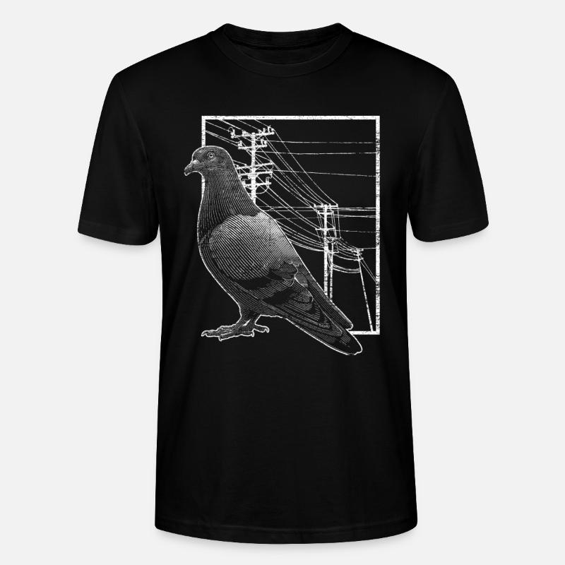Taube - Stanley/Stella Unisex Bio-T-Shirt CRAFTER - Schwarz