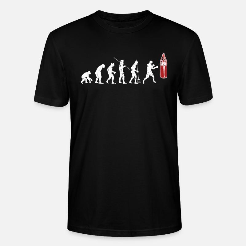 Boxen Evolution - Stanley/Stella Unisex Bio-T-Shirt CRAFTER - Schwarz