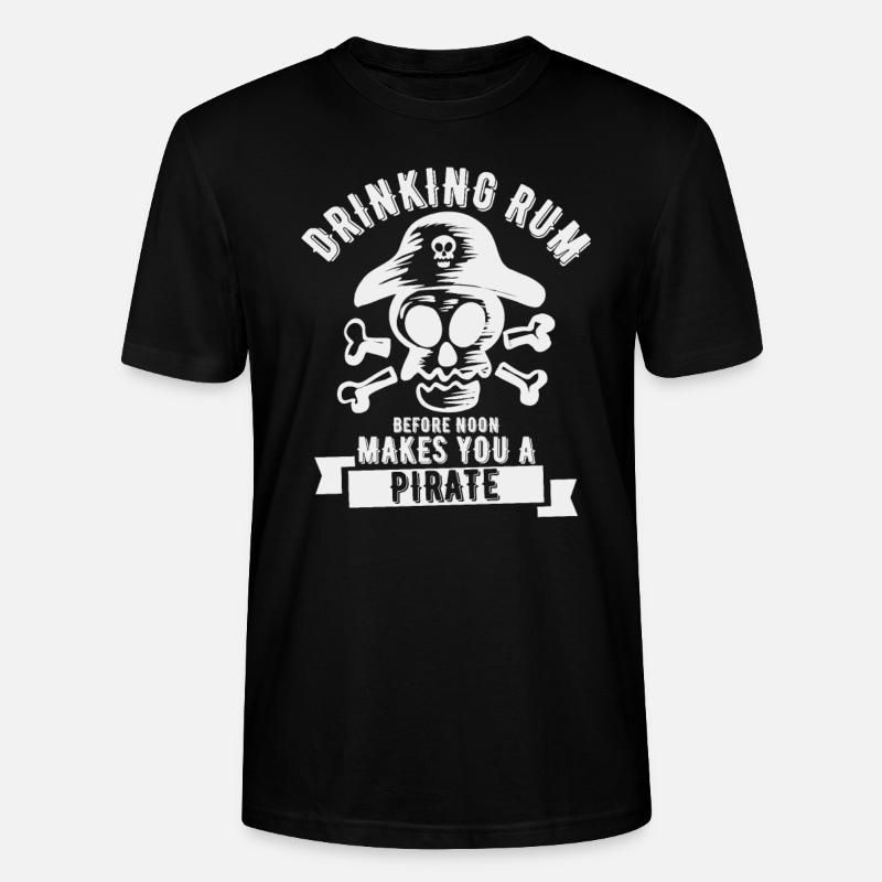 Rum - Stanley/Stella Unisex Bio-T-Shirt CRAFTER - Schwarz