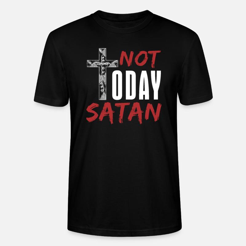 devil - Stanley/Stella CRAFTER Unisex Organic T-Shirt - black