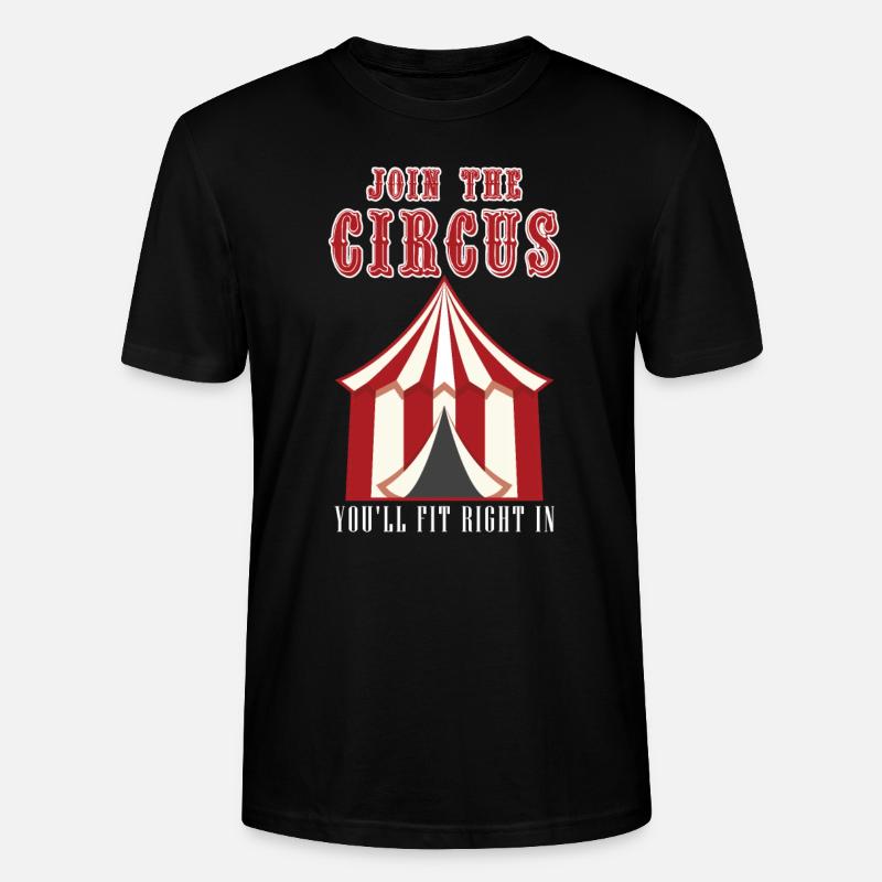 Clown de cirque - T-shirt bio CRAFTER Stanley Stella Unisexe - noir