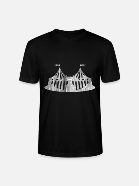 Circus show - Stanley/Stella CRAFTER Unisex Organic T-Shirt - black