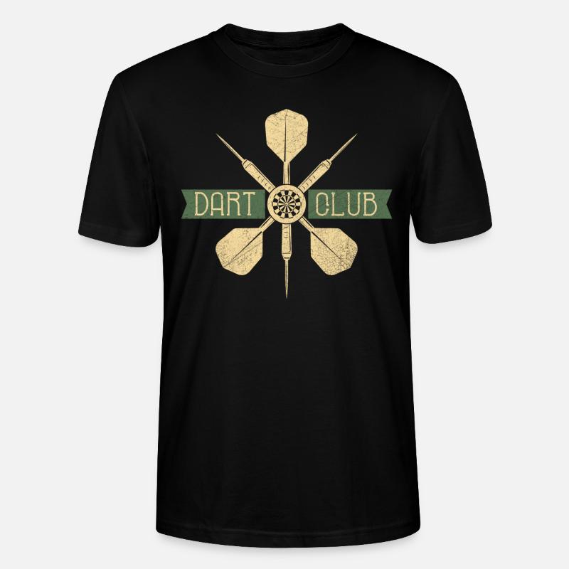 Fléchettes - T-shirt bio CRAFTER Stanley Stella Unisexe - noir