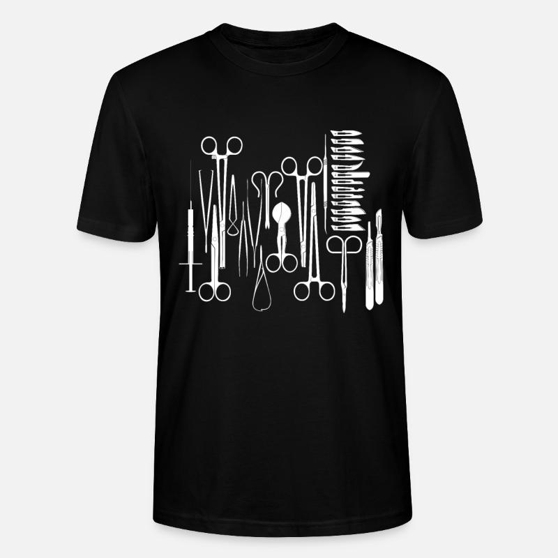 Chirurg Werkzeug - Stanley/Stella Unisex Bio-T-Shirt CRAFTER - Schwarz