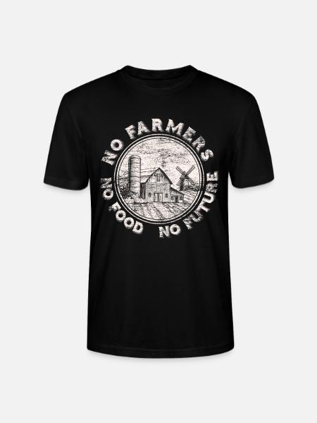 Farmer farm - Stanley/Stella CRAFTER Unisex Organic T-Shirt - black