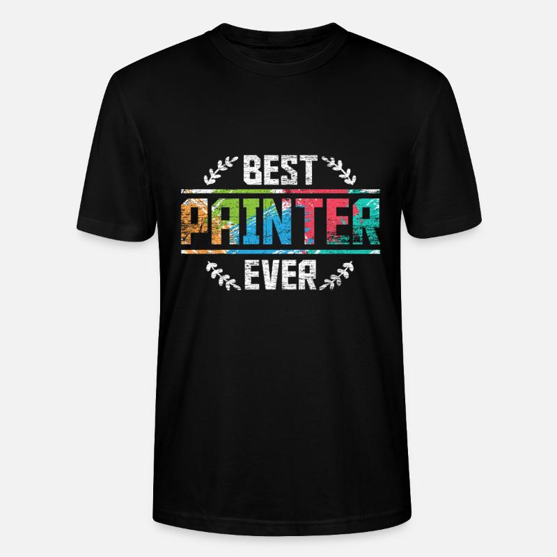 Maler Held - Stanley/Stella Unisex Bio-T-Shirt CRAFTER - Schwarz