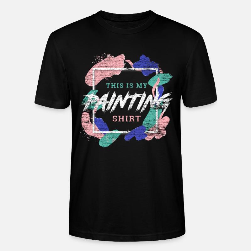 Maler - Stanley/Stella Unisex Bio-T-Shirt CRAFTER - Schwarz