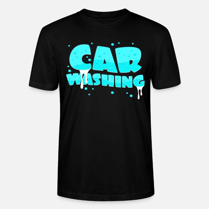 Autowäsche - Stanley/Stella Unisex Bio-T-Shirt CRAFTER - Schwarz
