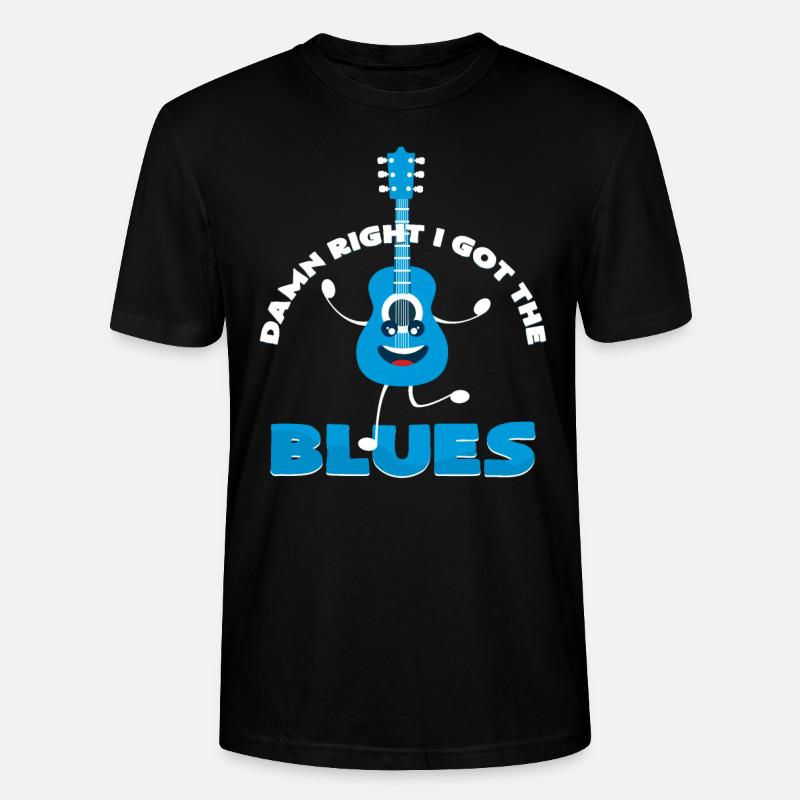Blues - Stanley/Stella Unisex Bio-T-Shirt CRAFTER - Schwarz