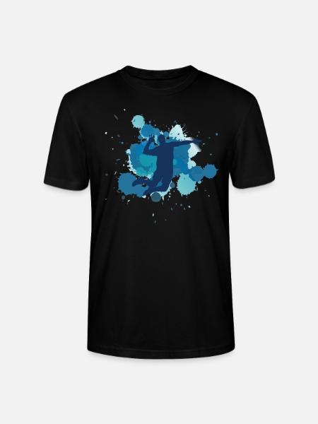 volleyball - Stanley/Stella CRAFTER Unisex Organic T-Shirt - black
