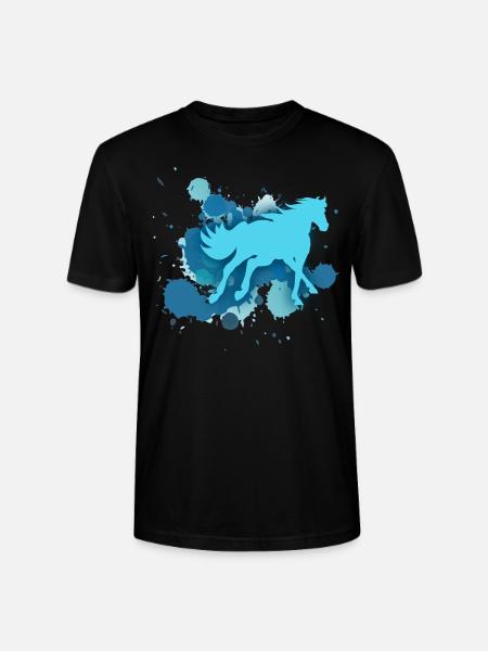 passe-temps d'équitation - T-shirt bio CRAFTER Stanley Stella Unisexe - noir