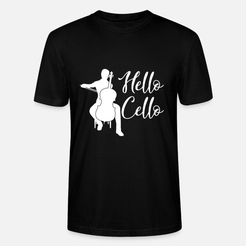 Cello Cellist - Stanley/Stella Unisex Bio-T-Shirt CRAFTER - Schwarz