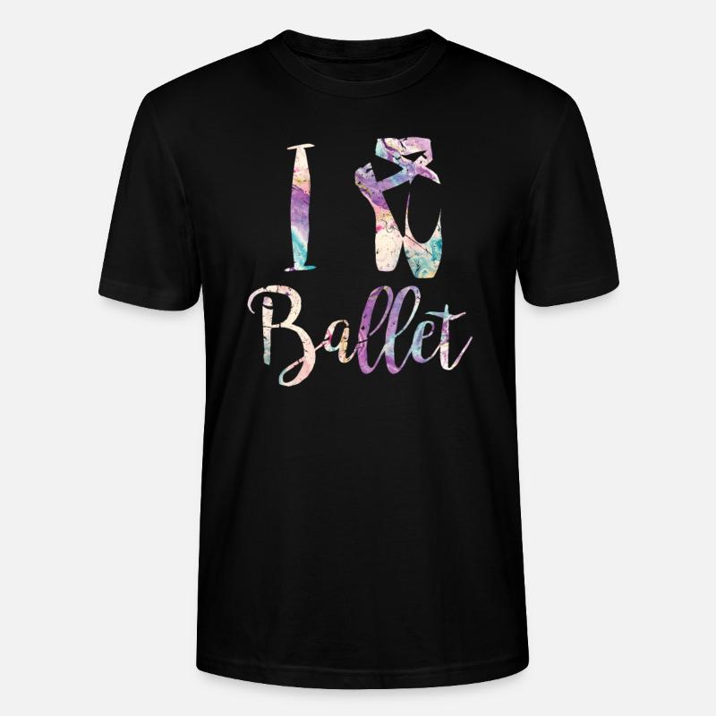 ballet - T-shirt bio CRAFTER Stanley Stella Unisexe - noir
