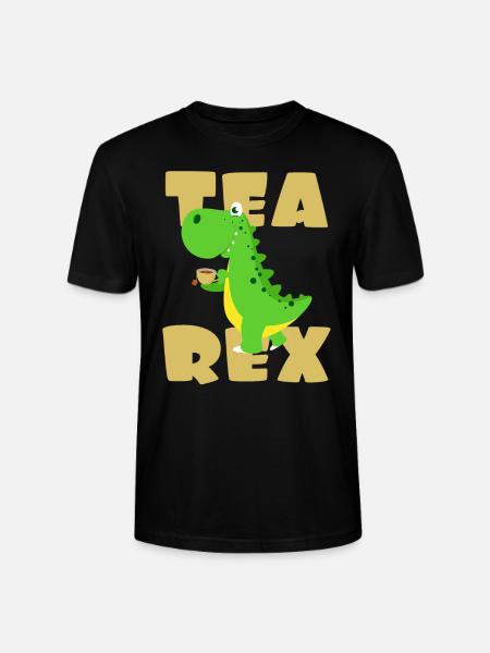 Tea Dino - T-shirt bio CRAFTER Stanley Stella Unisexe - noir