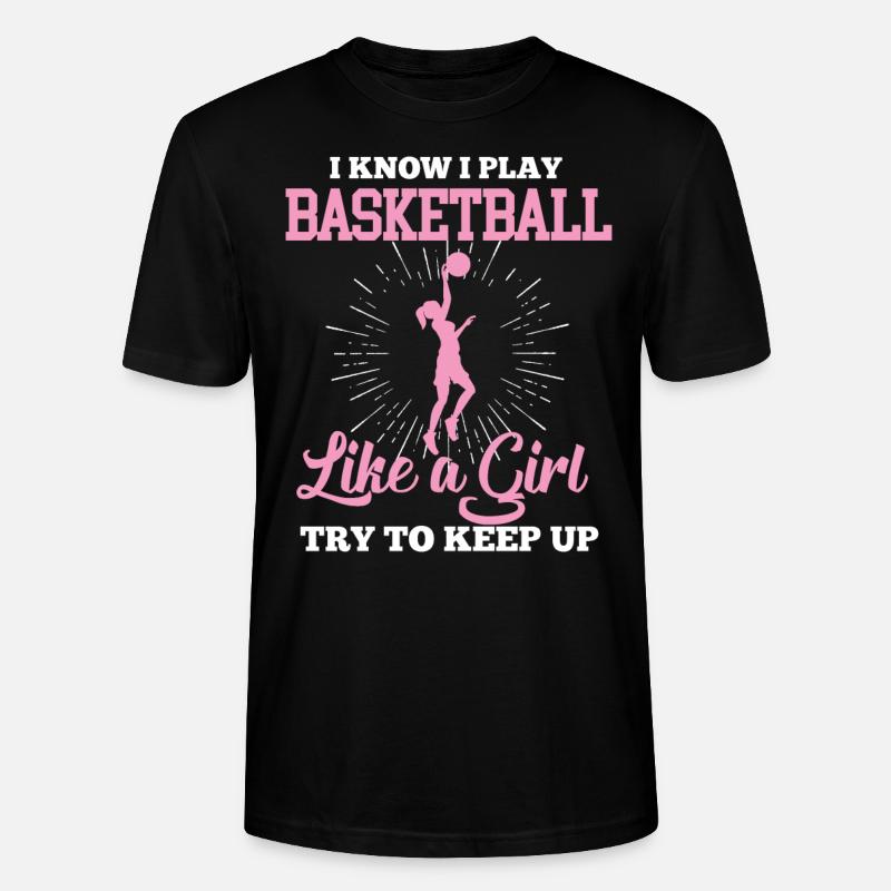 Fille de basket - T-shirt bio CRAFTER Stanley Stella Unisexe - noir