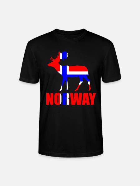 Norway - Stanley/Stella CRAFTER Unisex Organic T-Shirt - black