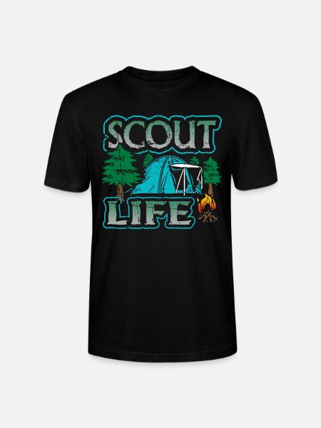 Scout Life T-shirt - T-shirt bio CRAFTER Stanley Stella Unisexe - noir