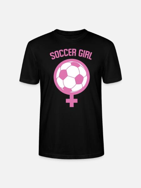 Frauenfussball - Stanley/Stella Unisex Bio-T-Shirt CRAFTER - Schwarz