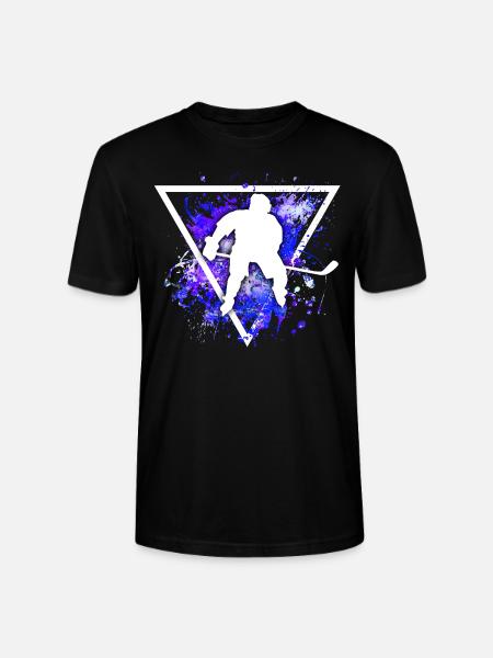 ice Hockey - Stanley/Stella CRAFTER Unisex Organic T-Shirt - black