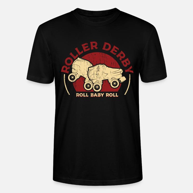 Roller Derby Designs - Stanley/Stella Unisex Bio-T-Shirt CRAFTER - Schwarz