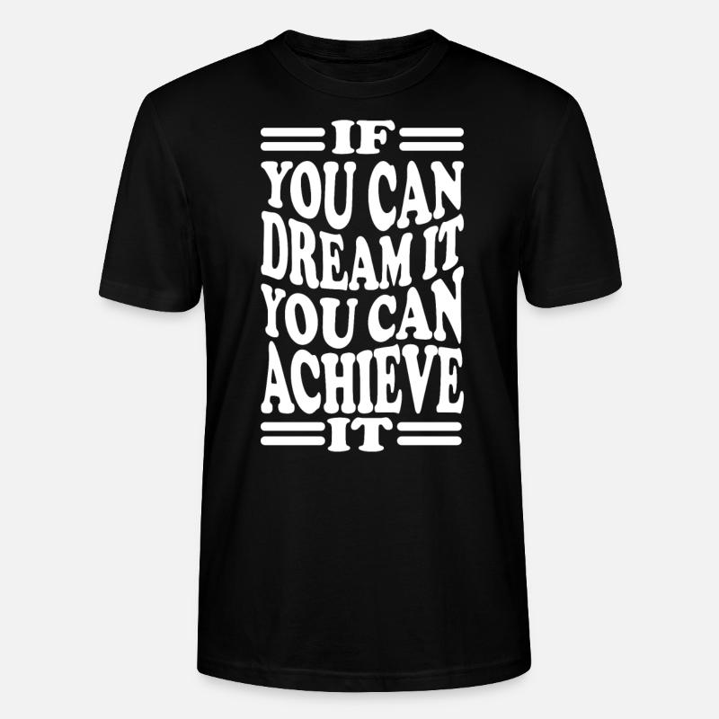 Motivation - Stanley/Stella Unisex Bio-T-Shirt CRAFTER - Schwarz