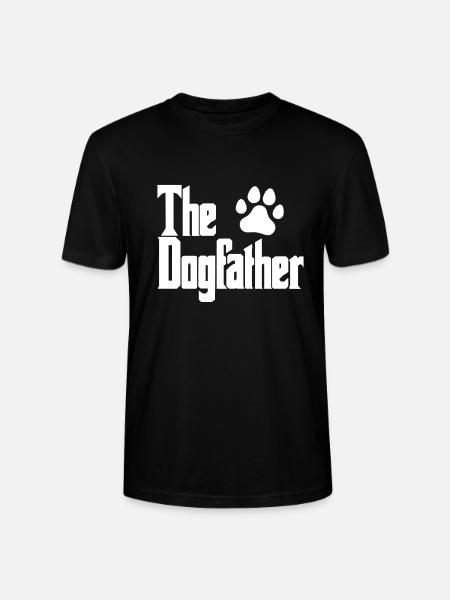 The Dogfather - Stanley Stella CRAFTER unisex økologisk-T-shirt - sort