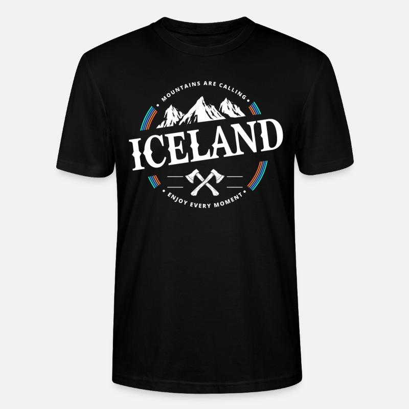 island - Stanley/Stella Unisex Bio-T-Shirt CRAFTER - Schwarz