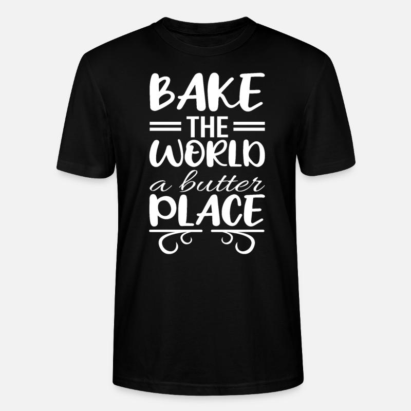 Cupcake Konditorei - Stanley/Stella Unisex Bio-T-Shirt CRAFTER - Schwarz