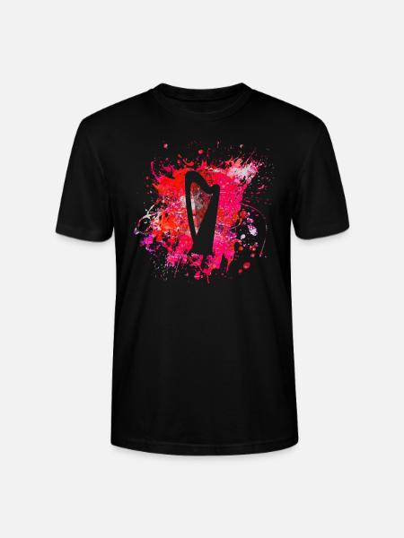 harpe - T-shirt bio CRAFTER Stanley Stella Unisexe - noir