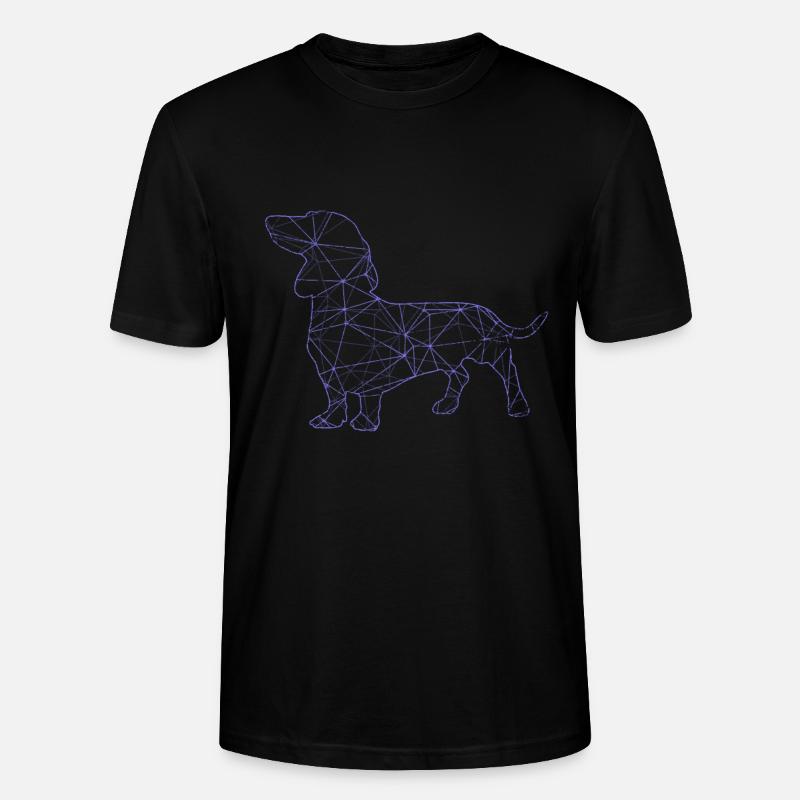 Dackel - Stanley/Stella Unisex Bio-T-Shirt CRAFTER - Schwarz