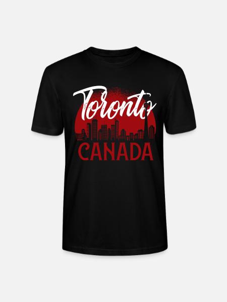 Canada Toronto - Stanley/Stella CRAFTER Unisex Organic T-Shirt - black