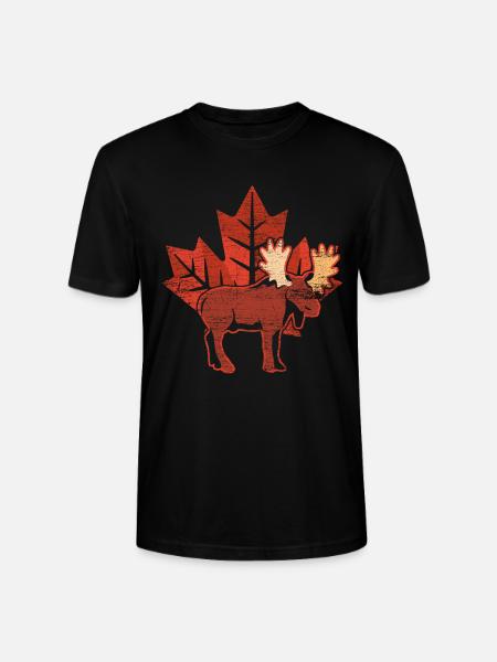Kanada - Stanley/Stella Unisex Bio-T-Shirt CRAFTER - Schwarz