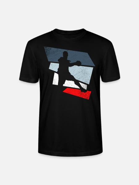 handball - Stanley/Stella Unisex Bio-T-Shirt CRAFTER - Schwarz