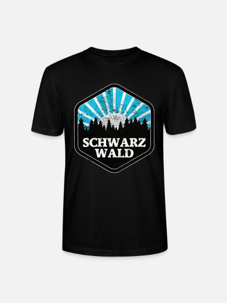 Schwarzwald Geschenkidee Urlaub Naturpark - Stanley/Stella Unisex Bio-T-Shirt CRAFTER - Schwarz