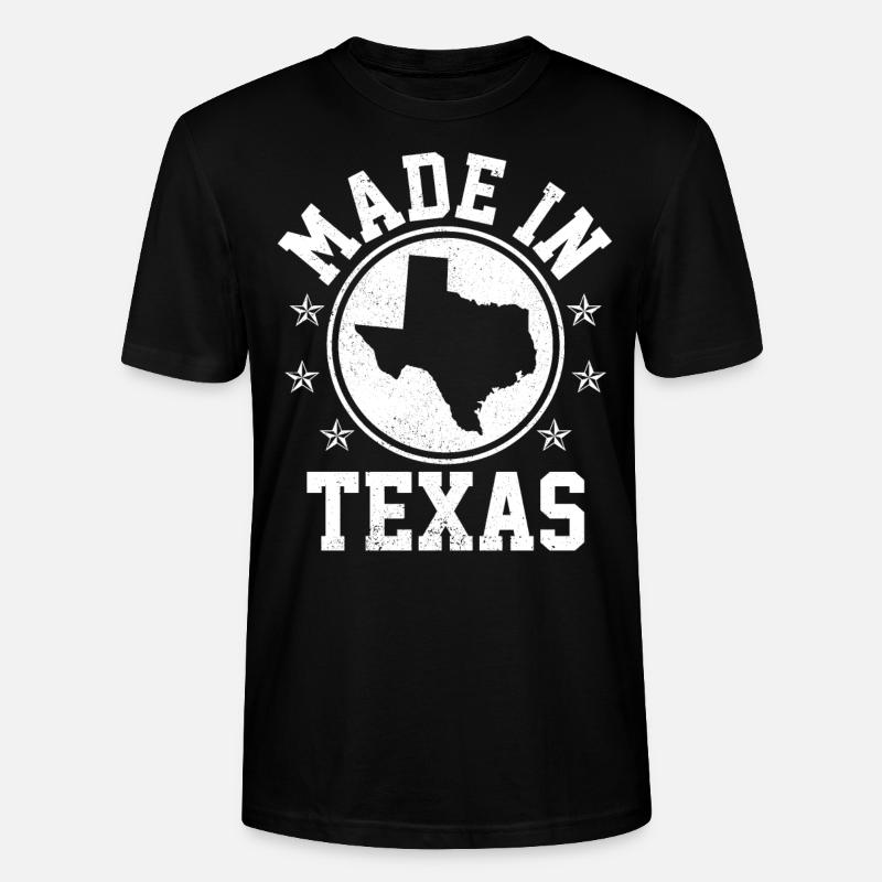 Texas - T-shirt bio CRAFTER Stanley Stella Unisexe - noir
