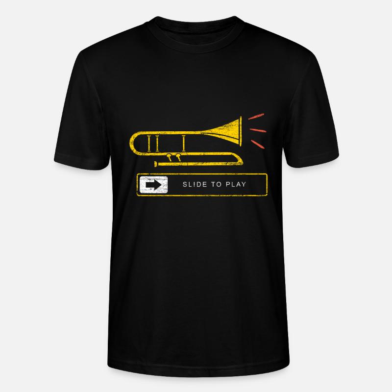 Posaune Instrument - Stanley/Stella Unisex Bio-T-Shirt CRAFTER - Schwarz