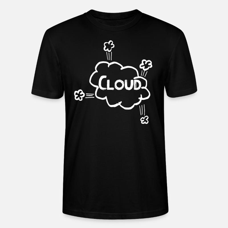 Cloud IT - T-shirt bio CRAFTER Stanley Stella Unisexe - noir