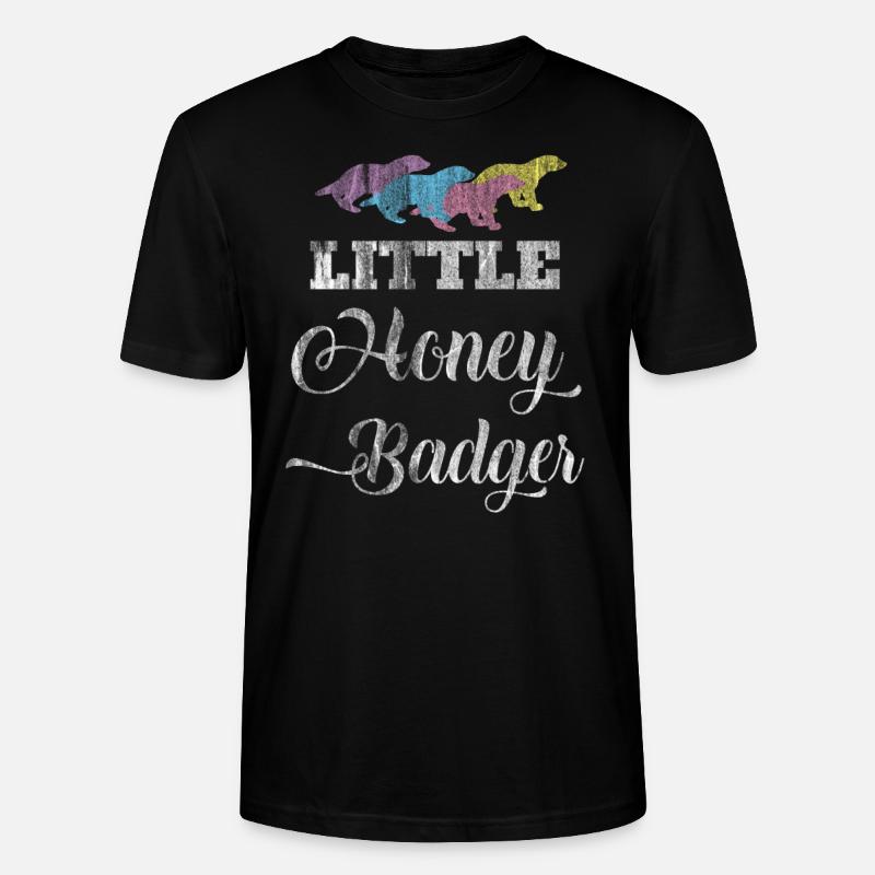 Honigdachs - Stanley/Stella Unisex Bio-T-Shirt CRAFTER - Schwarz