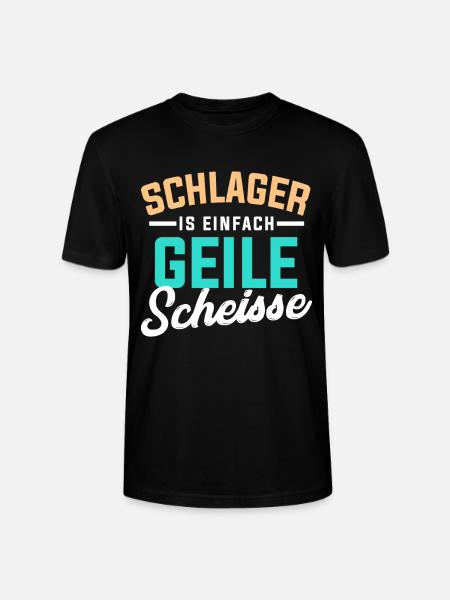 Schlager - Stanley/Stella Unisex Bio-T-Shirt CRAFTER - Schwarz